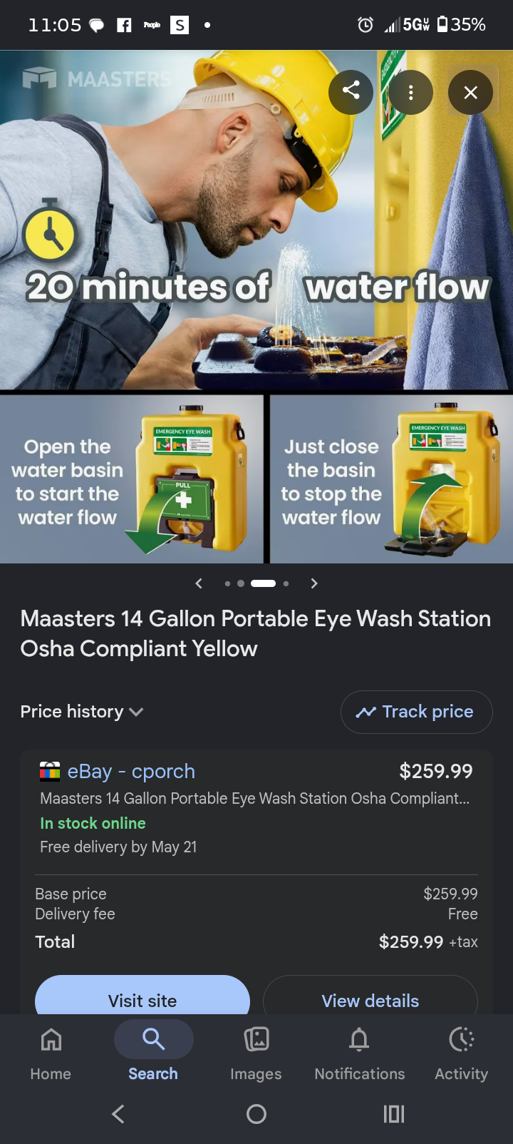 Eye Wash Station