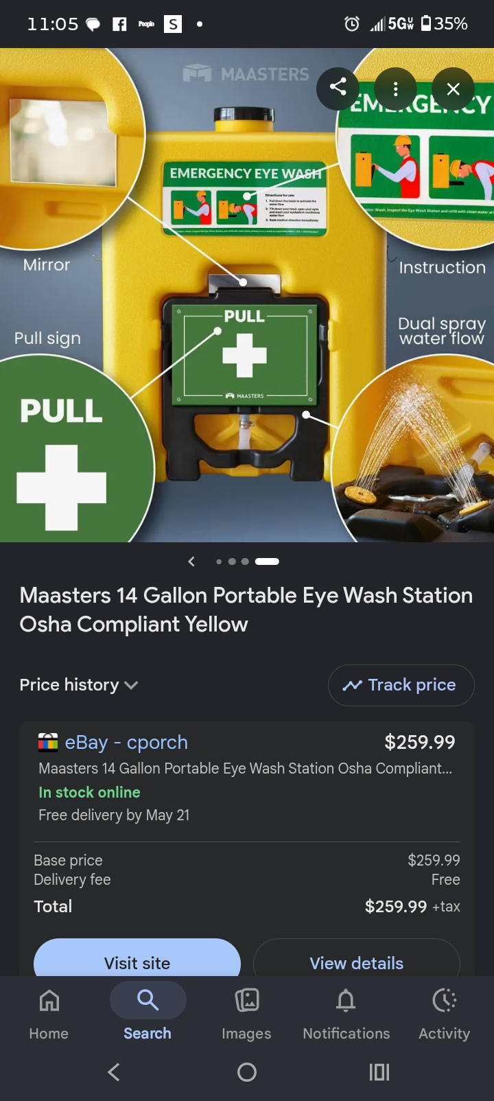 Eye Wash Station